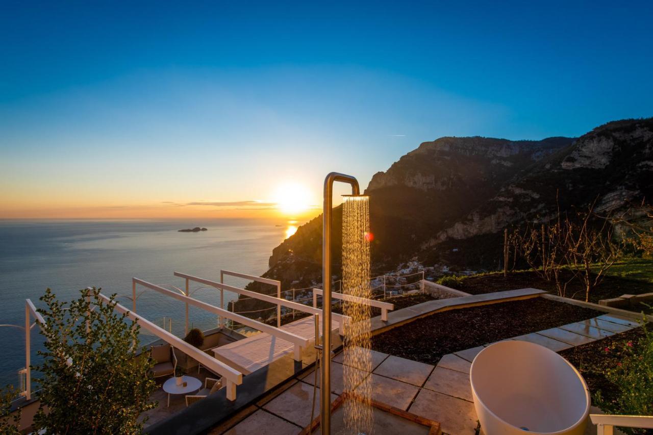 Villa La Tagliata Spectacular Jacuzzi Tub Amazing View And Private Parking Garage Positano Ngoại thất bức ảnh