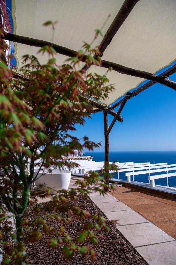 Villa La Tagliata Spectacular Jacuzzi Tub Amazing View And Private Parking Garage Positano Ngoại thất bức ảnh
