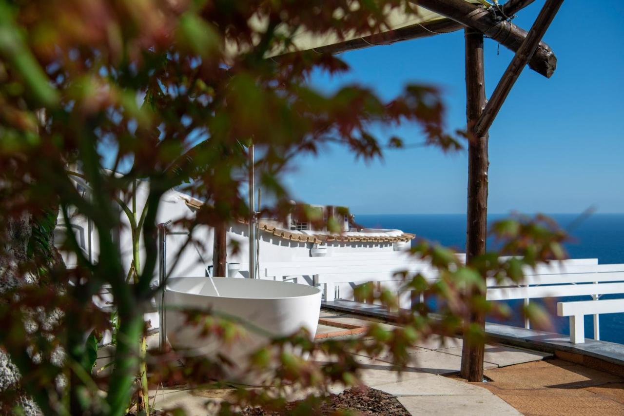 Villa La Tagliata Spectacular Jacuzzi Tub Amazing View And Private Parking Garage Positano Ngoại thất bức ảnh