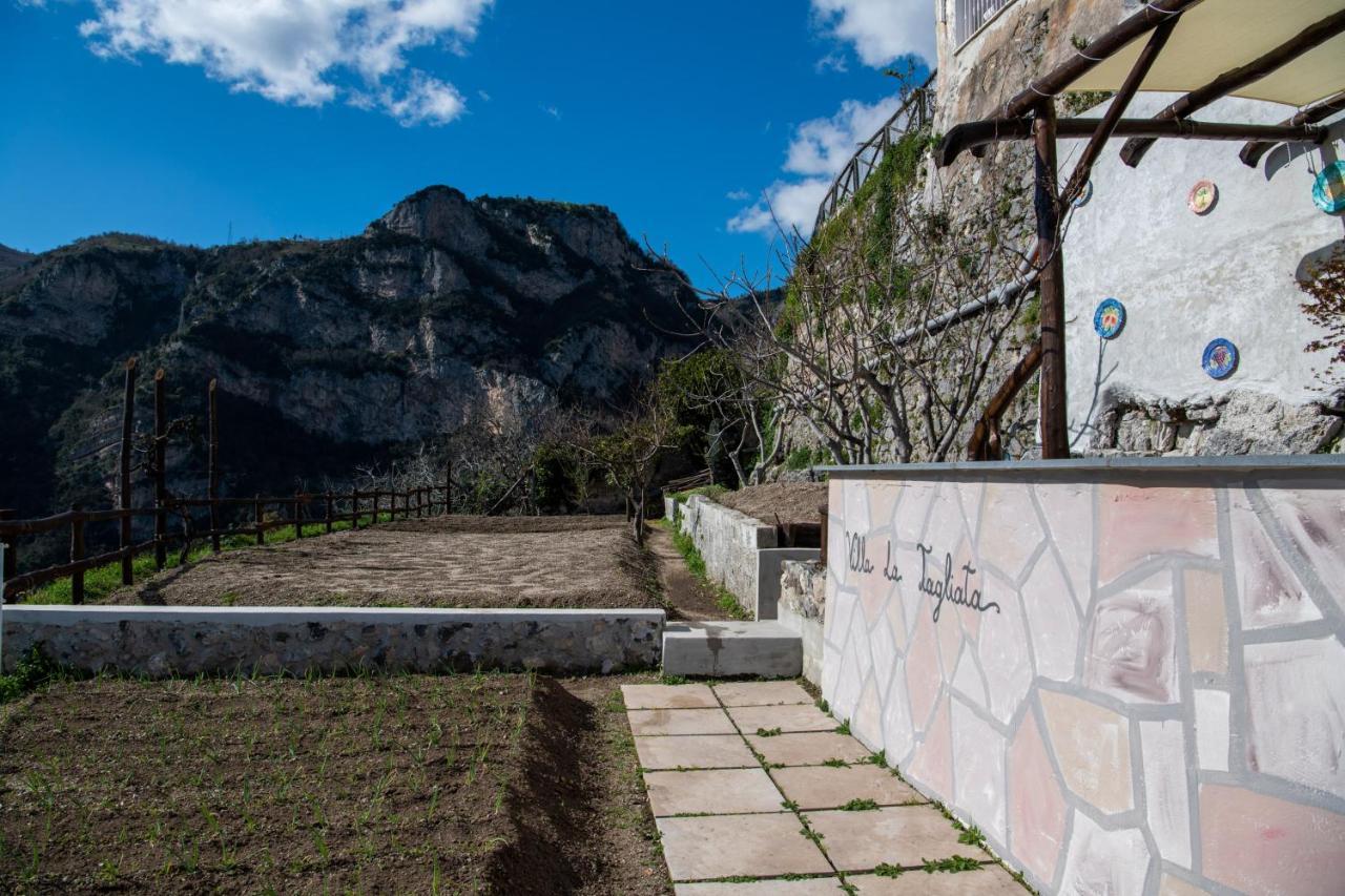 Villa La Tagliata Spectacular Jacuzzi Tub Amazing View And Private Parking Garage Positano Ngoại thất bức ảnh